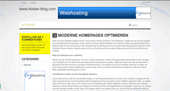 Desktop Screenshot of hoster-blog.com
